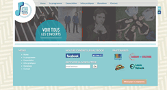 Desktop Screenshot of concertsdemidi.be